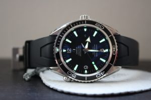 Omega Seamaster Black Rubber Strap Replica Orologi